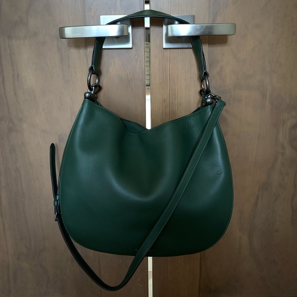 Coach Handbags - Women’s Coach Emerald Green Shoulder Bag